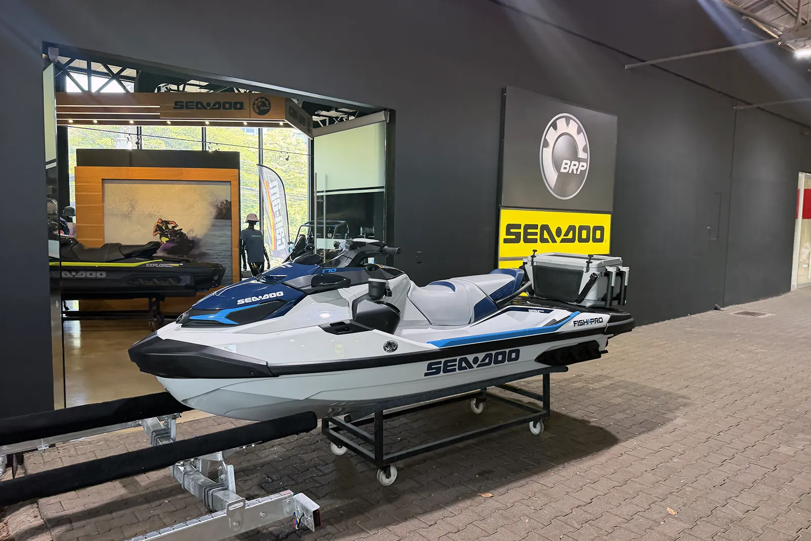 Our new Sea Doo FishPro for future travel content projects